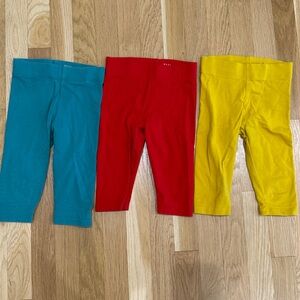 3 pairs of Mini Boden Capri Leggings
